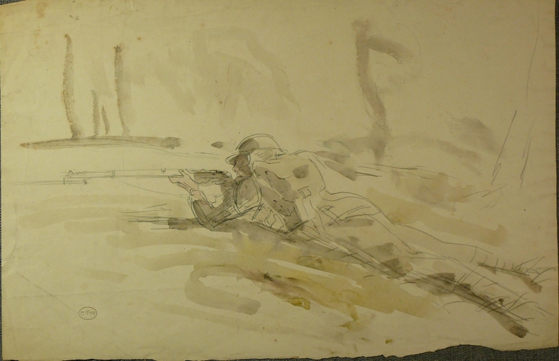 Taking aim . . . . DRA/391